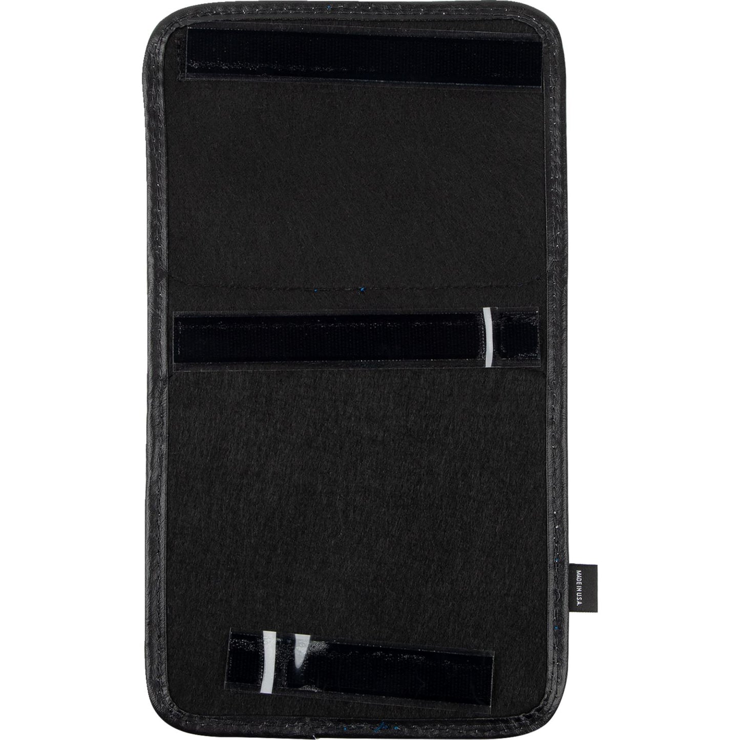 Show Chrome Kaliber Dash Pouch for Polaris Slingshot - Black with Blue Zipper H44-4ZBLUE_1158667
