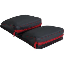 Show Chrome Dash Pouch for Polaris Slingshot - Black with Red Zipper H44-4ZRED_1158644