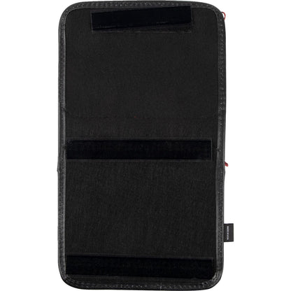 Show Chrome Dash Pouch for Polaris Slingshot - Black with Red Zipper H44-4ZRED_1158595