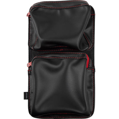 Show Chrome Dash Pouch for Polaris Slingshot - Black with Red Zipper H44-4ZRED_1158735