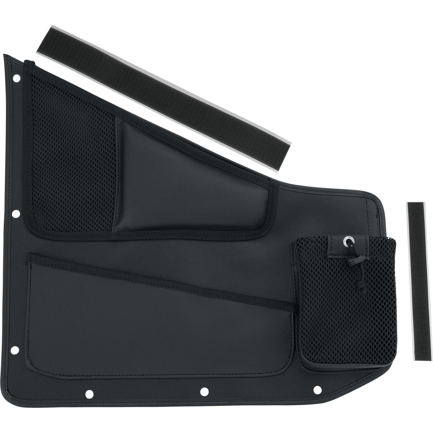 Show Chrome Driver Side Organizer for Polaris Slingshot - Left Side - Black H44-7DBK_1146667