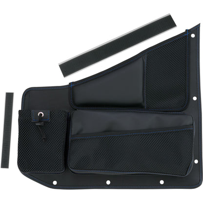 Show Chrome Passenger Side Organizer for Polaris Slingshot - Right - Blue  H44-7PBLU_1146681