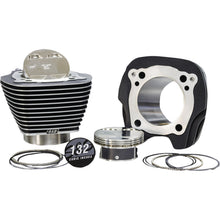 S&S Cycle 132" Big-Bore Kit - 4.5" Stroke - Black Granite/Highlighted - M8 [MPN: 910-0847]_1149178