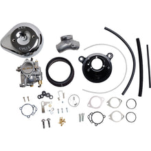 S&S Cycle Carburetor E and Stealth Air Kit - Chrome - Big Twin '99-'05 110-0149_1146740