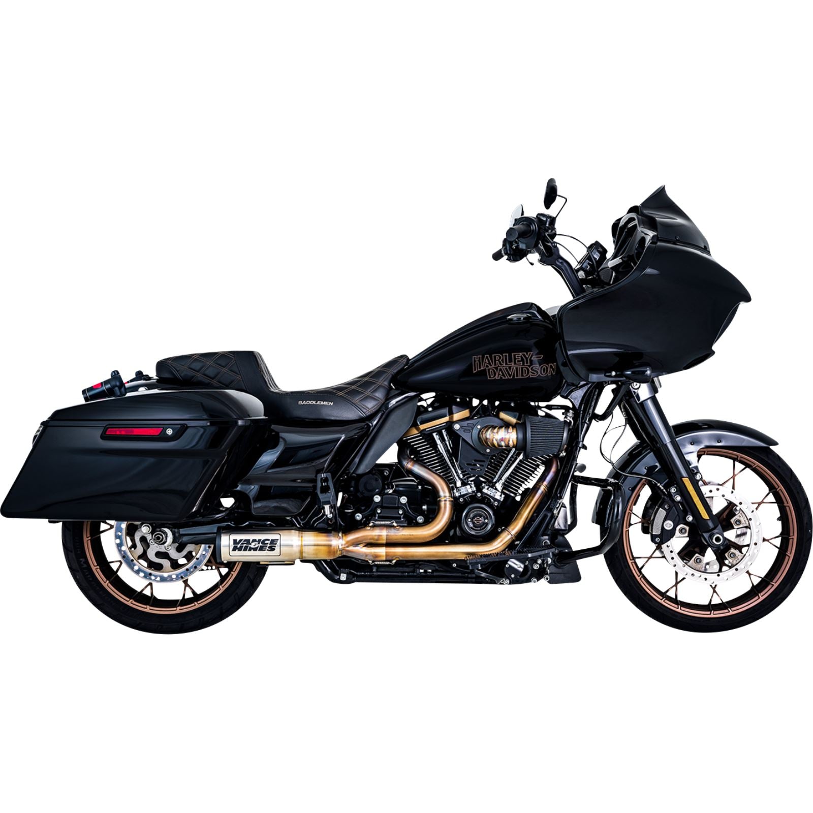 Vance And Hines VO2 Falcon Air Cleaner - Stainless Steel - M8 71049_1146729