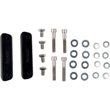 Paul Yaffe's Bagger Nation Cafe Front Fender - 21" - Black Adapters [MPN: CAFE-21-14L-B-C]_1148488