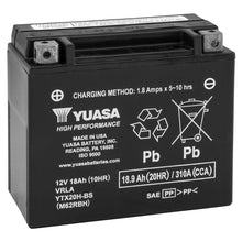 Yuasa Battery YTX20H-BS Maintenance Free YUAM62RBH_195589