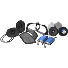 Hogtunes Cut In Lid Kit with Speakers/Amplifier RETRO 450.4 KIT_1146760