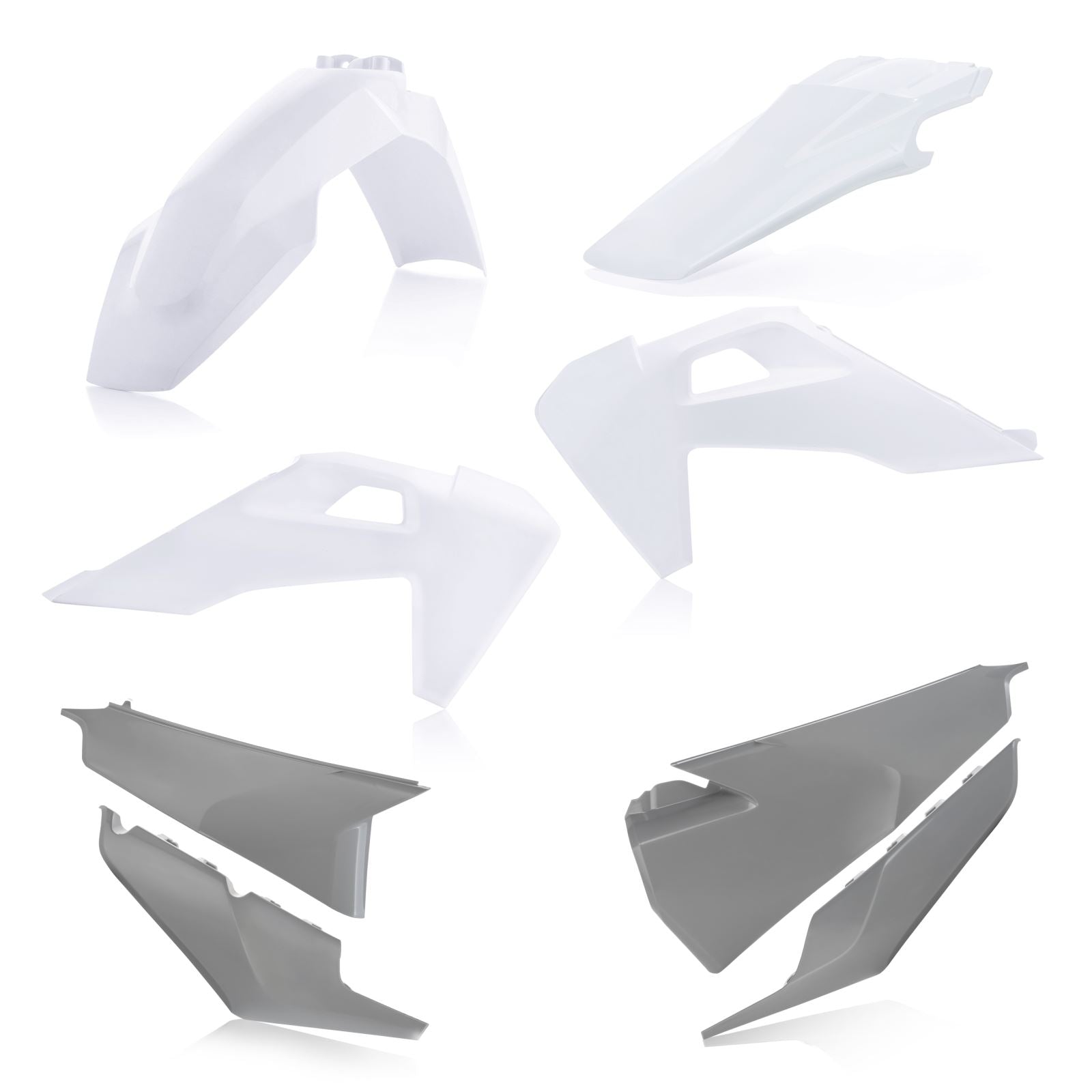 Acerbis Full Replacement Body Kit - Orig Equip '23 White/Gray 2791557705_1166202