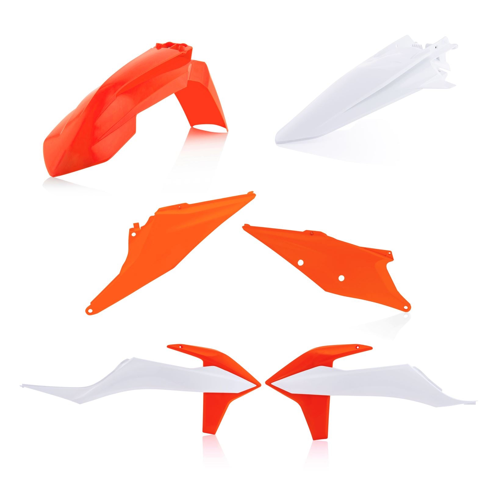 Acerbis Full Replacement Body Kit - Orig Equip '23 Orange/Black 2791567705_1166180