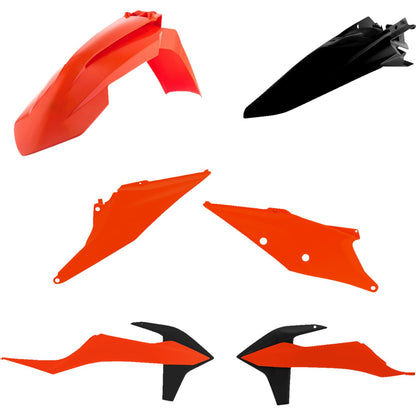 Acerbis Full Replacement Body Kit - Orig Equip '23 Orange/Black 2791567705_1388659