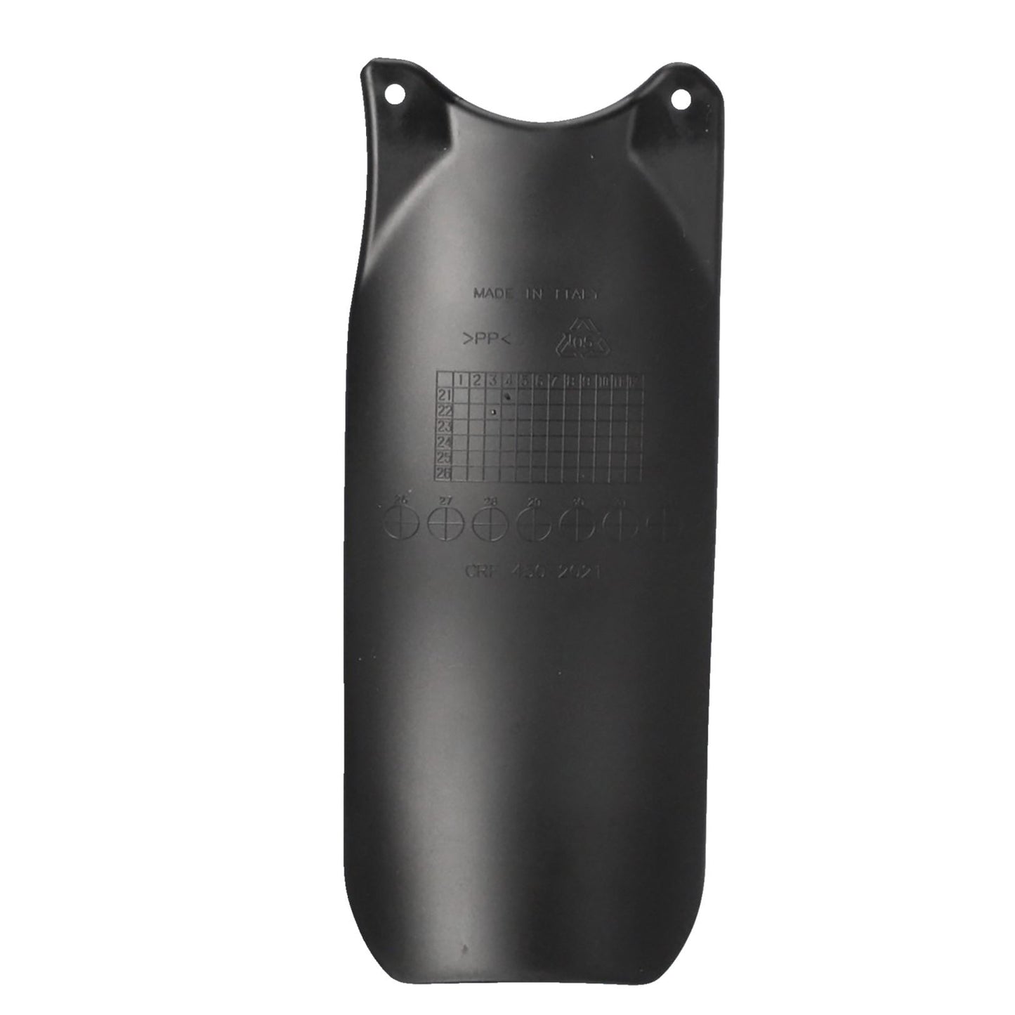 Acerbis Mud Flap - Black for Honda 2975020001_1156853