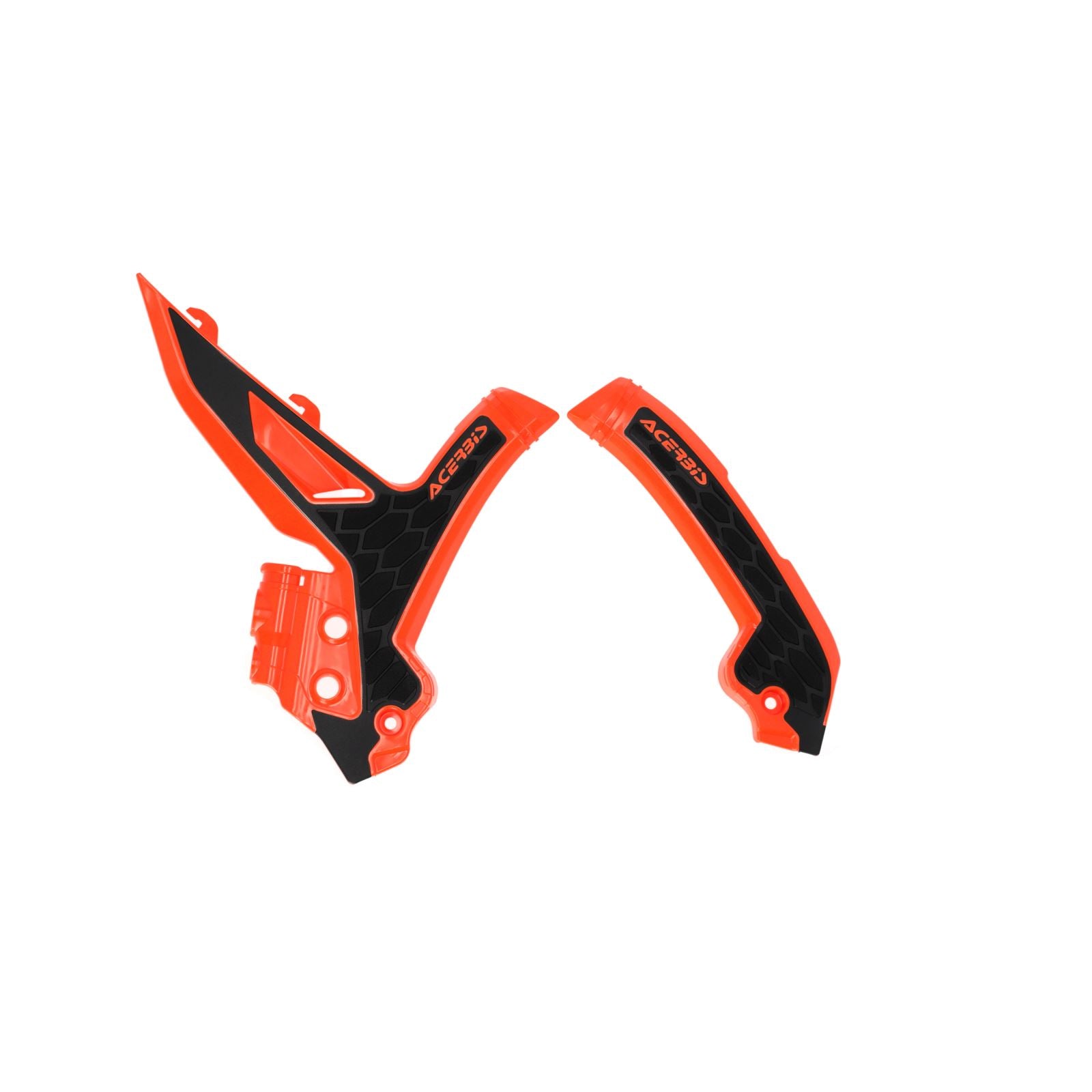 Acerbis X-Grip Frame Guard for Gas Gas/ Husqvarna/ KTM - Orange/Black 2975045225_1170790