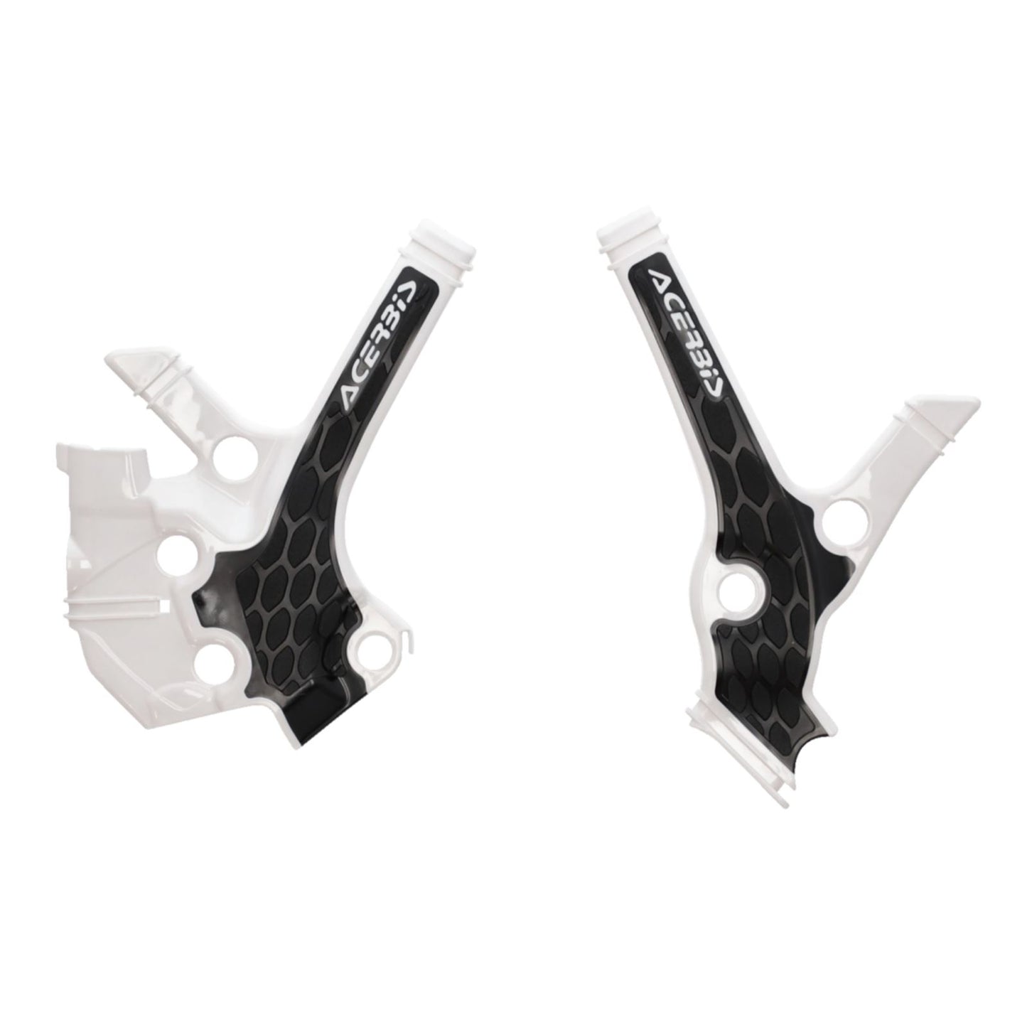 Acerbis X-Grip Frame Guards - White/Black - YZ 85 2976221035_1156858