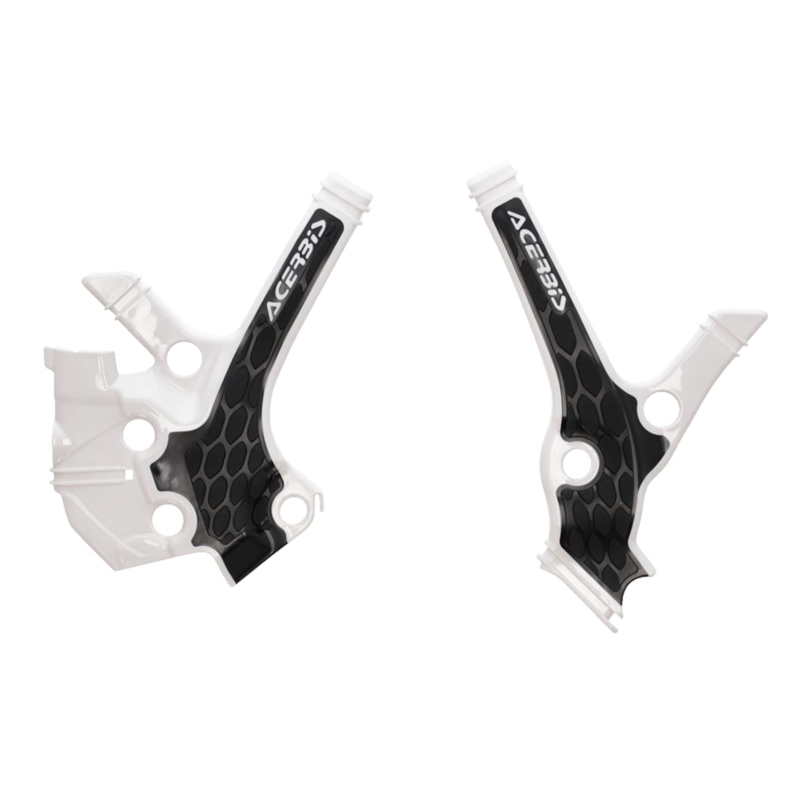 Acerbis X-Grip Frame Guards - White/Black - YZ 85 2976221035_1156858
