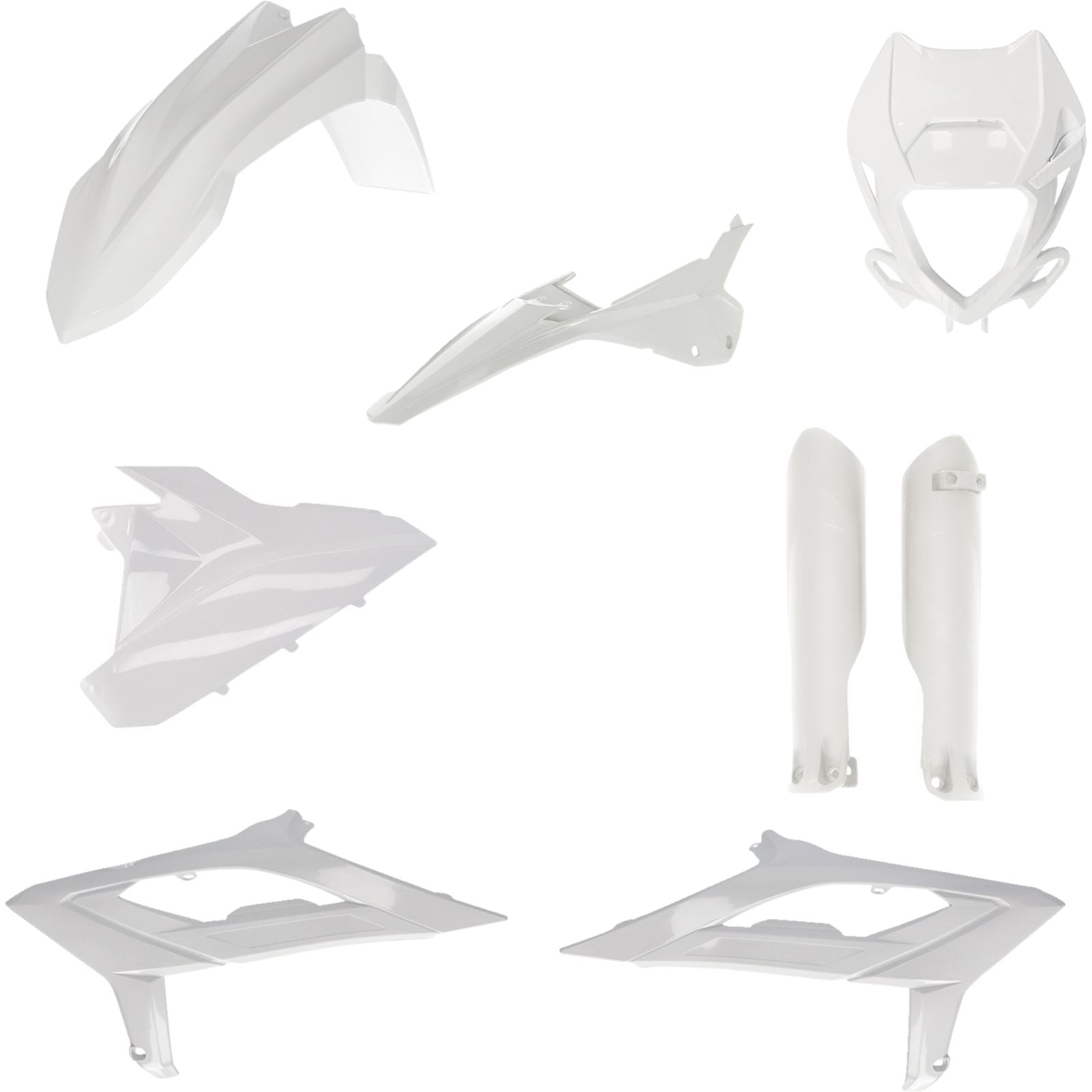 Acerbis Full Replacement Body Kit - White 2979470002_1160587