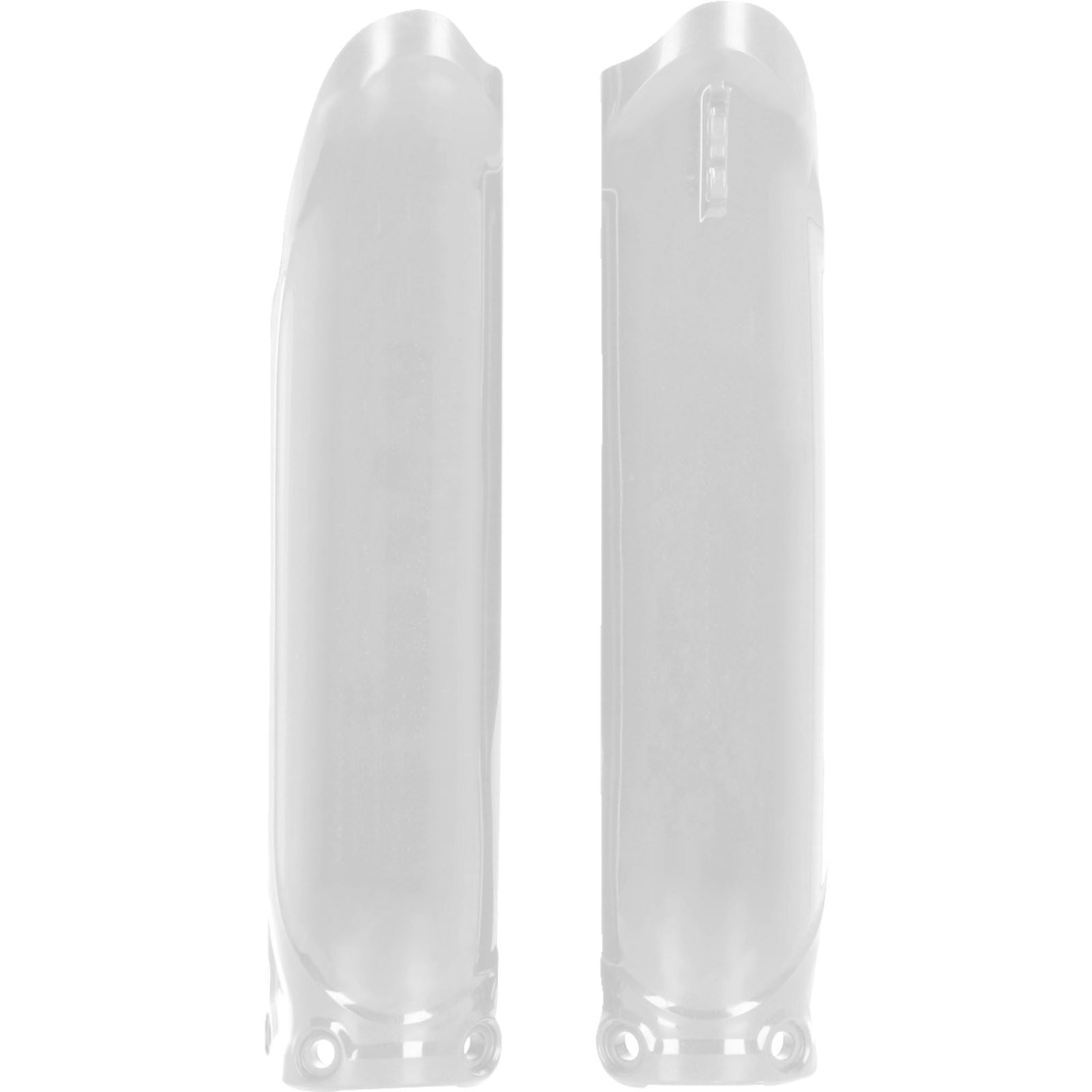 Acerbis Lower Fork Cover - White for Yamaha 2023 YZ 450 F 2979510002_1160632