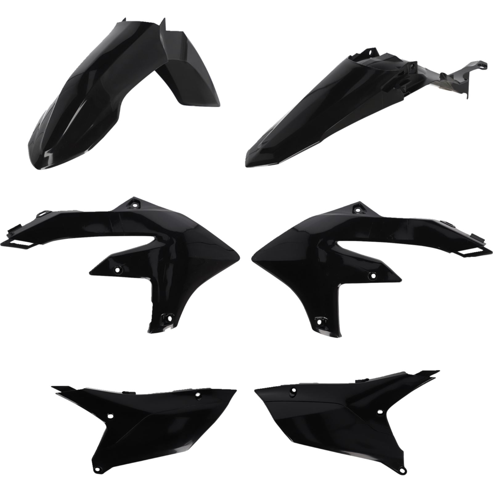 Acerbis Standard Replacement Body Kit - Black 2979580001_1160617