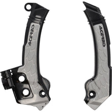 Acerbis X-Grip Frame Guards - Black/Gray for Husqvarna 2979601001_1160244