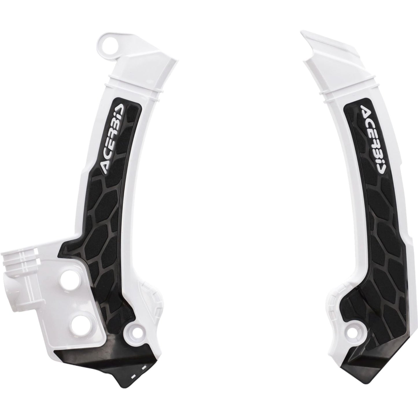 Acerbis X-Grip Frame Guards - Black/White for Husqvarna 2979601007_1160174