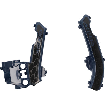 Acerbis X-Grip Frame Guards - Blue/Black for Gas Gas/Husqvarna/KTM 2979611034_1160284