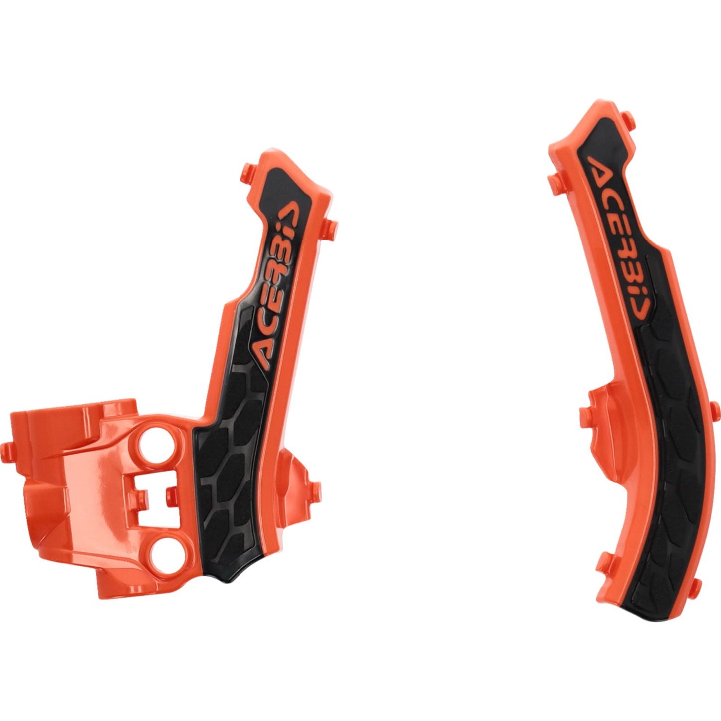 Acerbis X-Grip Frame Guards - '16 Orange/Black for Gas Gas/Husqvarna/ KTM 2979615225_1160283