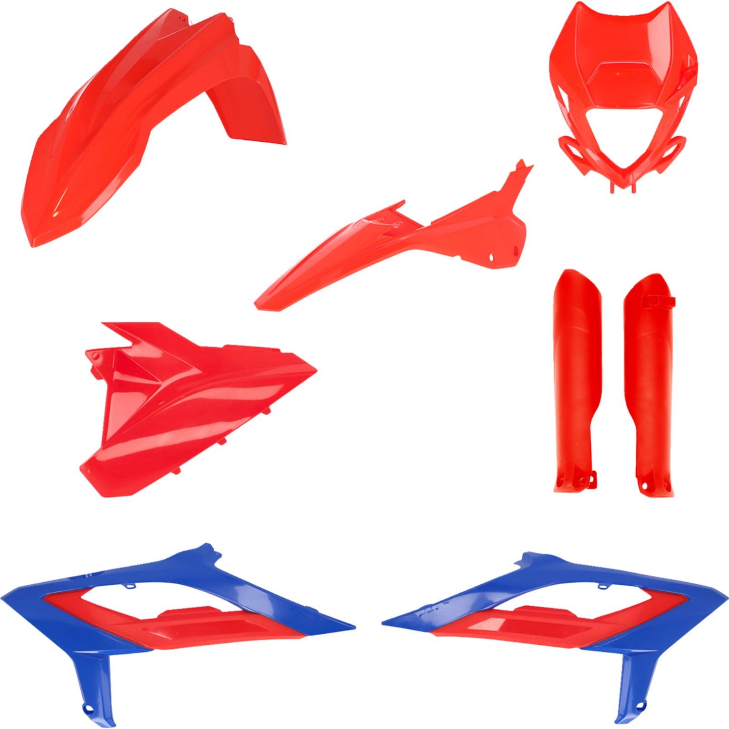Acerbis Full Replacement Body Kit - Orig Equip '23 Red/Blue 2979667705_1160585