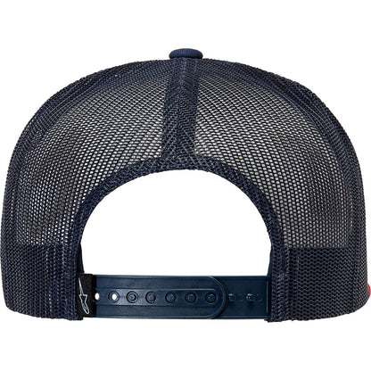Alpinestars Corporate Trucker Hat - Navy/Red - One Size [MPN: 1025-81003-7030-TU]_1155271