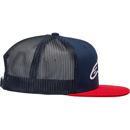 Alpinestars Corporate Trucker Hat - Navy/Red - One Size [MPN: 1025-81003-7030-TU]_1155274