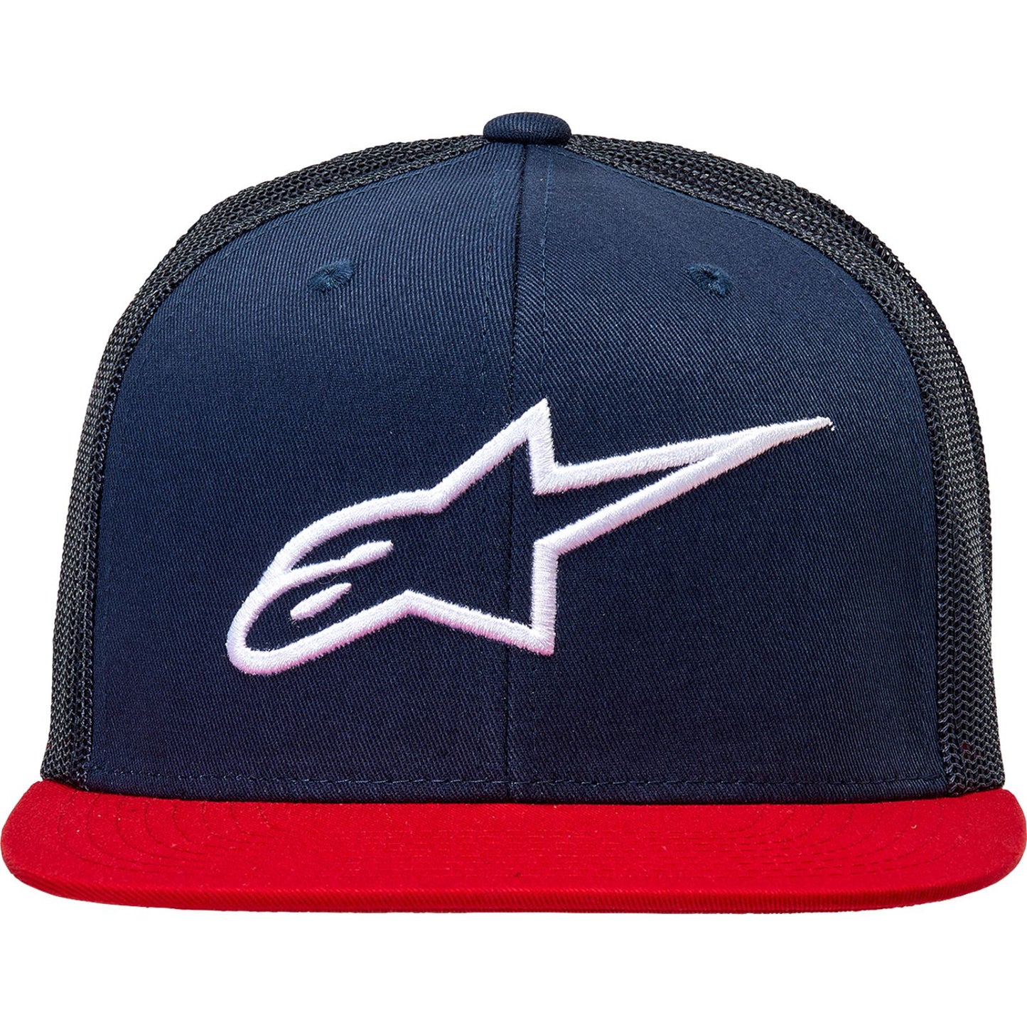Alpinestars Corporate Trucker Hat - Navy/Red - One Size [MPN: 1025-81003-7030-TU]_1155275