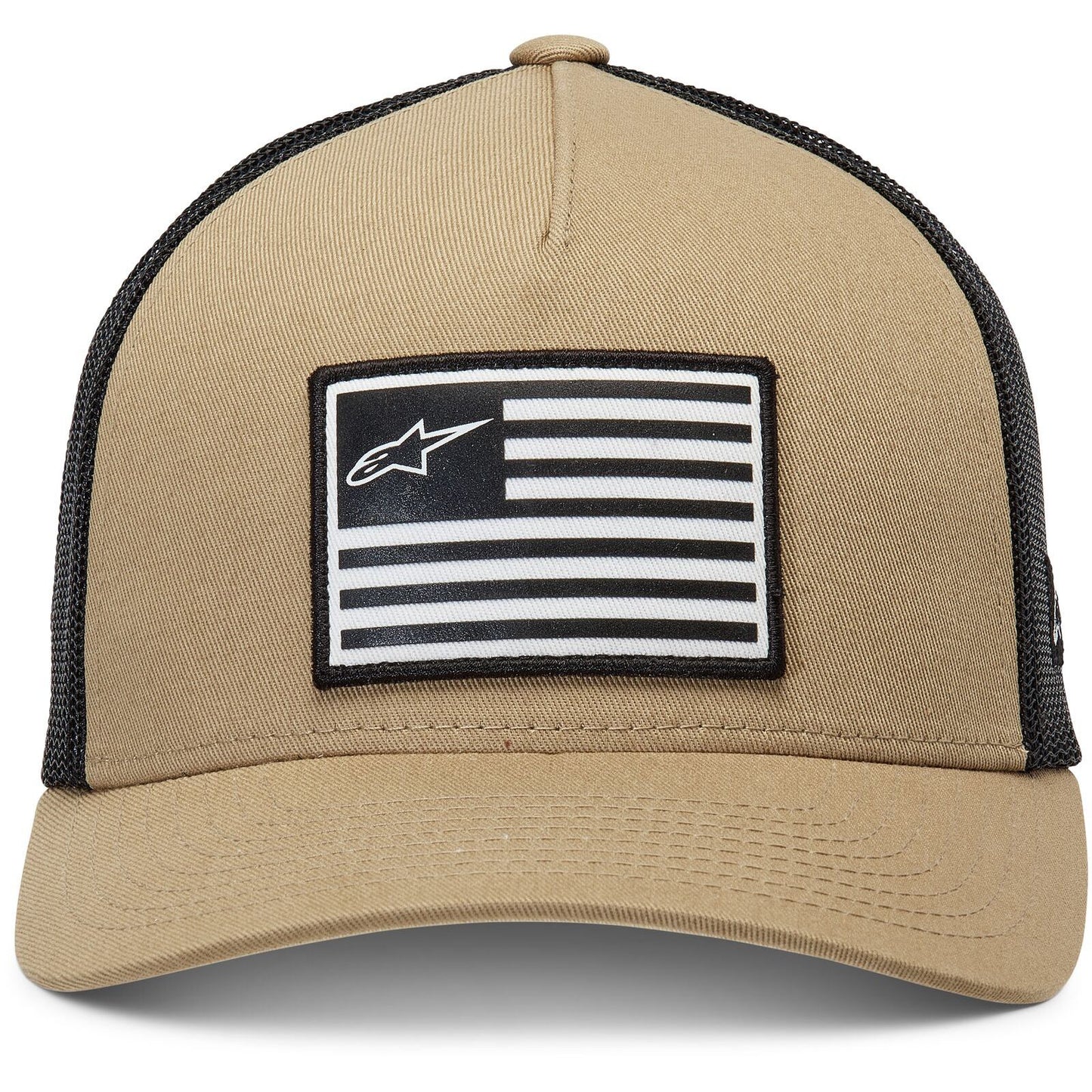 Alpinestars Flag Hat - Snapback - Sand/Black - One Size [MPN: 1211-81013-2310-TU]_1150865
