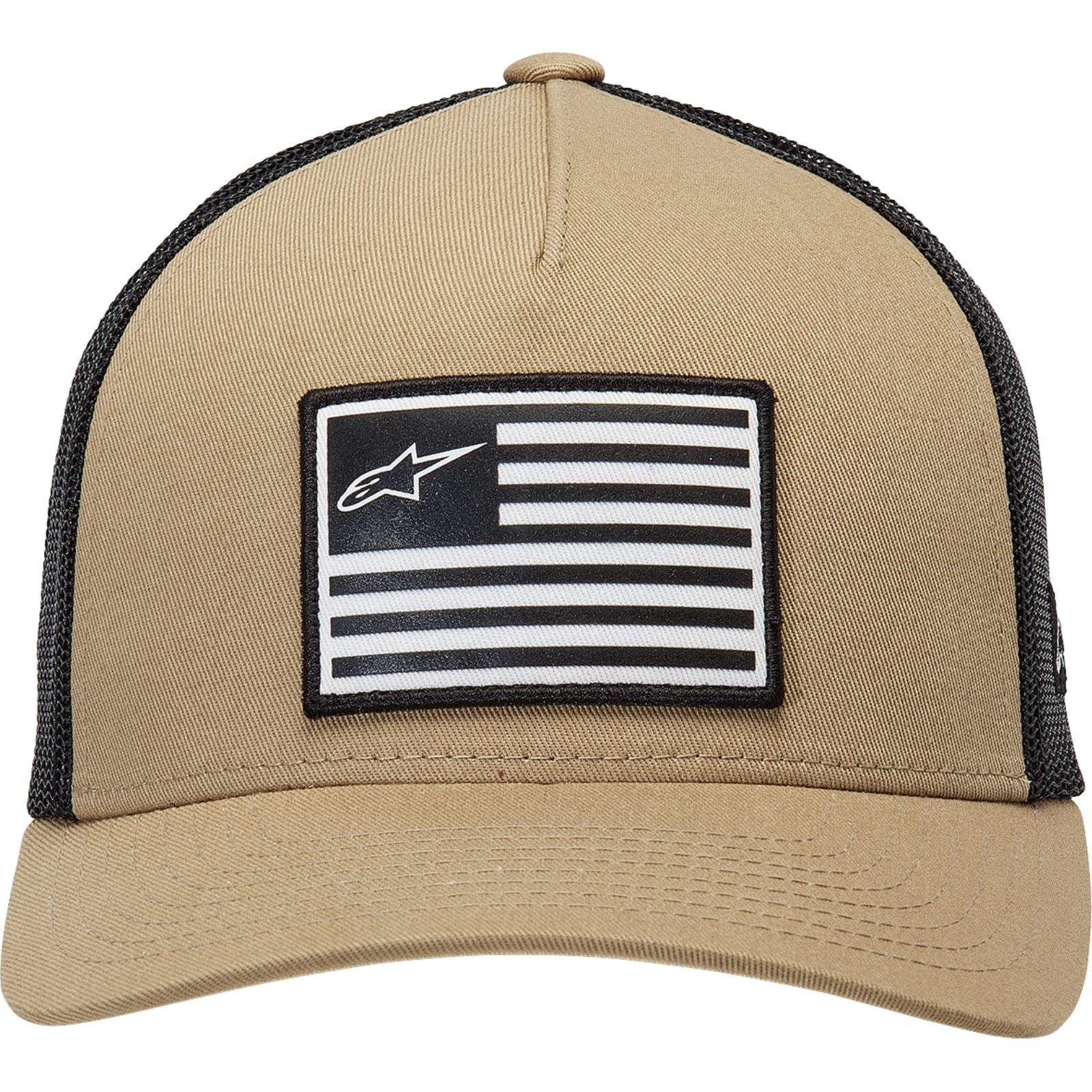 Alpinestars Flag Hat - Snapback - Sand/Black - One Size [MPN: 1211-81013-2310-TU]_1155242