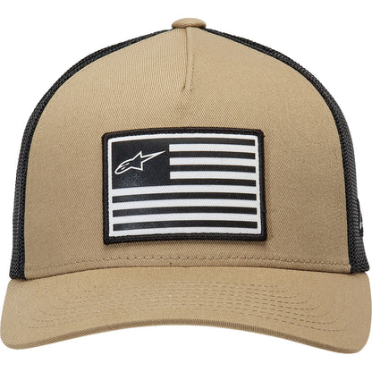 Alpinestars Flag Hat - Snapback - Sand/Black - One Size [MPN: 1211-81013-2310-TU]_1155242