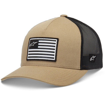 Alpinestars Flag Hat - Snapback - Sand/Black - One Size [MPN: 1211-81013-2310-TU]_1150866