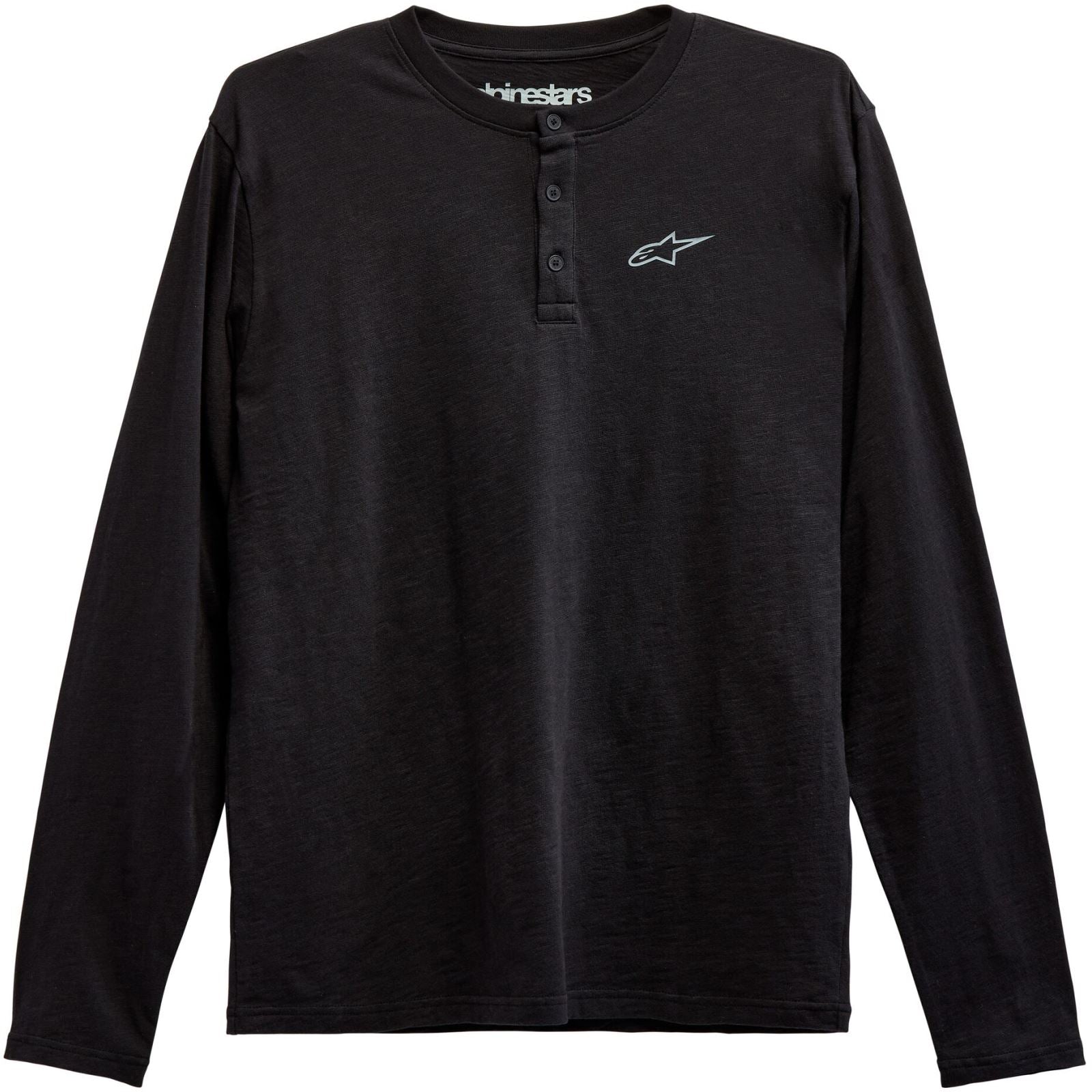 Alpinestars LS Gravel Henley - Black - XL [MPN: 1213-71200-10-XL]_1150451