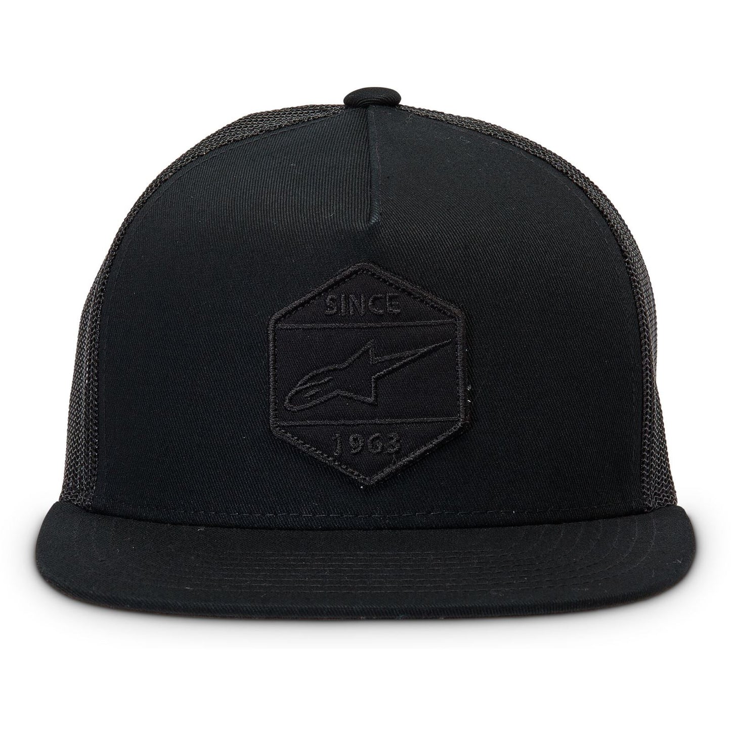 Alpinestars Bolt Trucker Hat - Black/Black - One Size [MPN: 1213-81014-1010-TU]_1150896