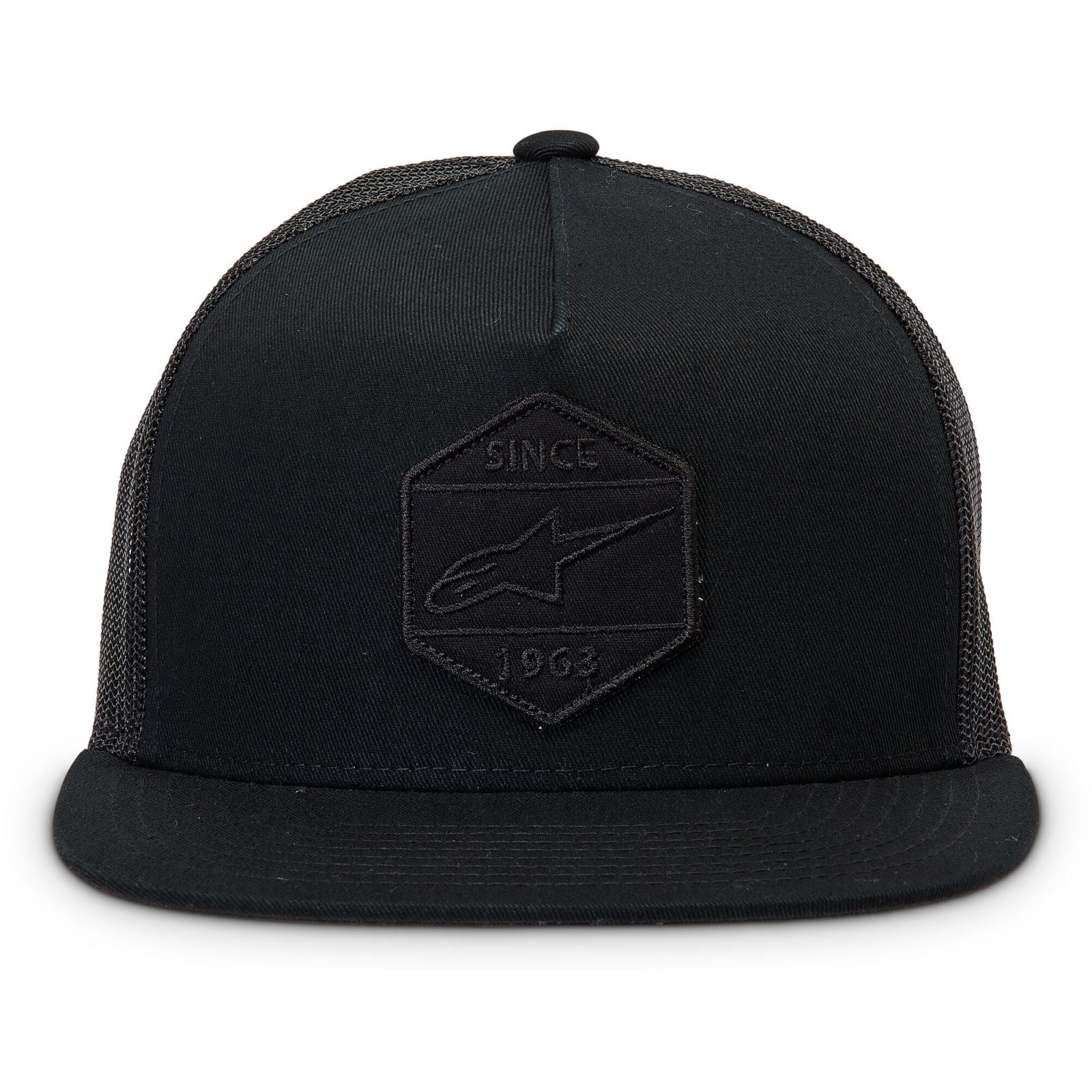 Alpinestars Bolt Trucker Hat - Black/Black - One Size [MPN: 1213-81014-1010-TU]_1150896