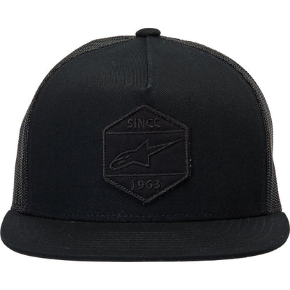 Alpinestars Bolt Trucker Hat - Black/Black - One Size [MPN: 1213-81014-1010-TU]_1155317