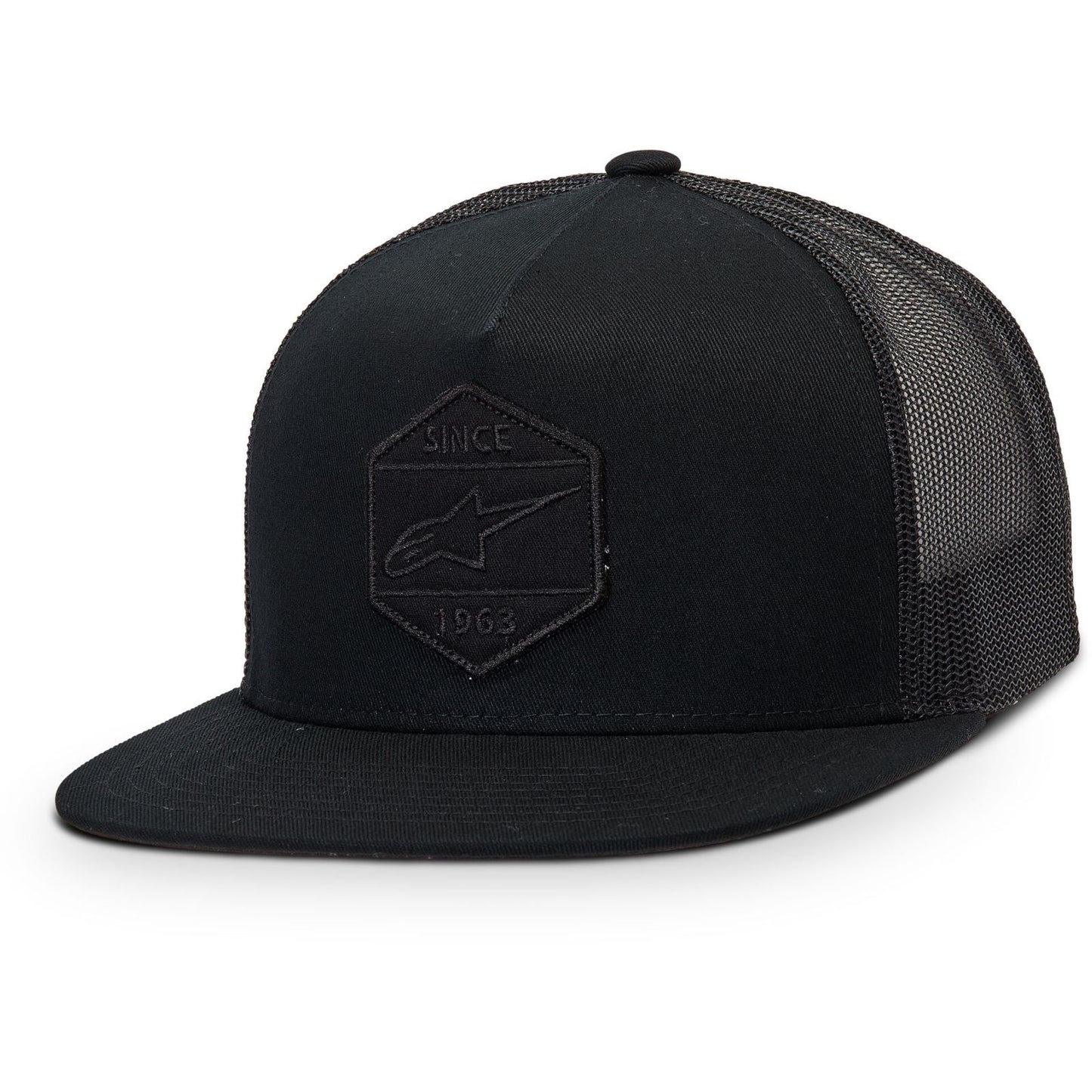 Alpinestars Bolt Trucker Hat - Black/Black - One Size [MPN: 1213-81014-1010-TU]_1150897