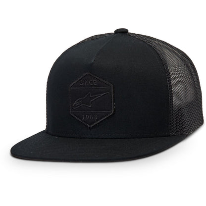 Alpinestars Bolt Trucker Hat - Black/Black - One Size [MPN: 1213-81014-1010-TU]_1150897