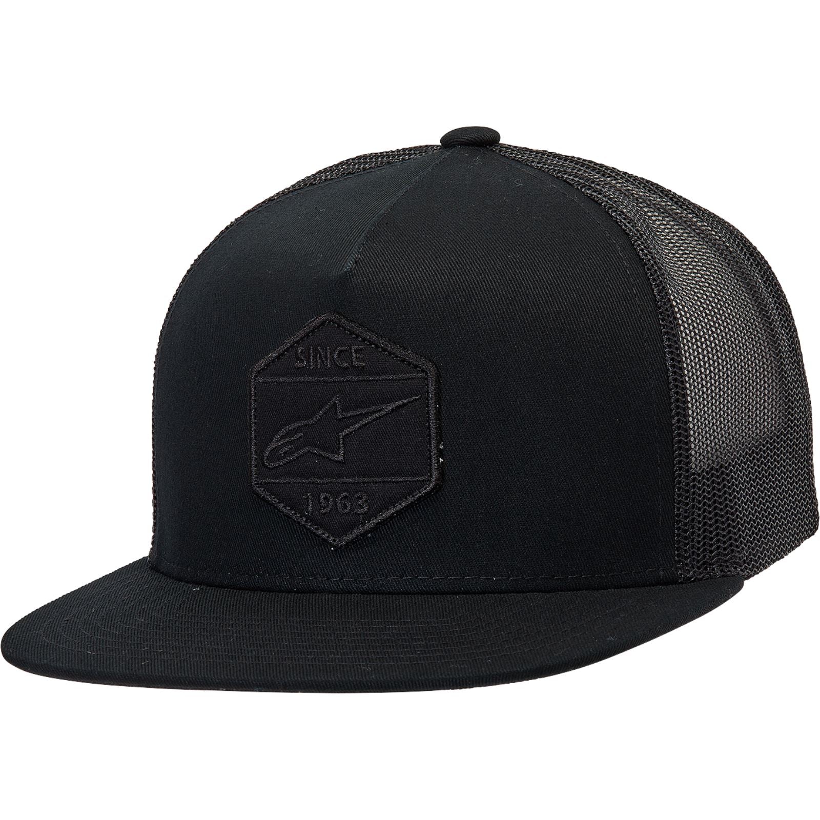 Alpinestars Bolt Trucker Hat - Black/Black - One Size [MPN: 1213-81014-1010-TU]_1155320