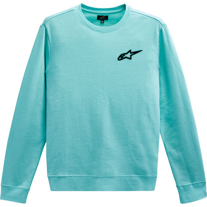 Alpinestars Ageless Crew Fleece - Aqua - XL [MPN: 1232-51020-7206-XL]_1155709