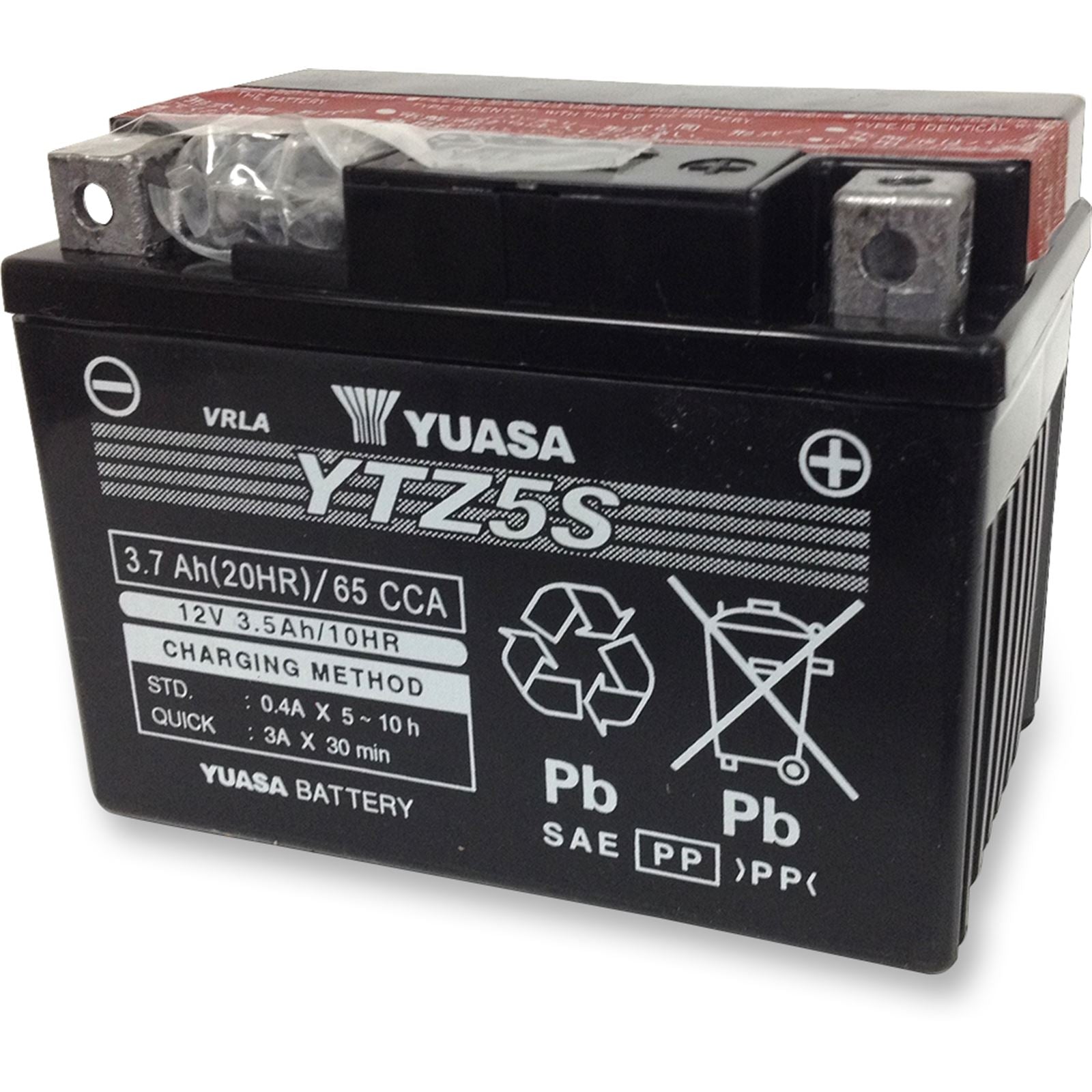 Yuasa AGM Battery - YTZ5S-BS - Maintenance Free YUAM62TZ5_501387