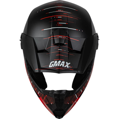 GMax MX-46 Frequency Off-Road Helmet - Matte Black/Red - Medium [MPN: D3463325]_1147823