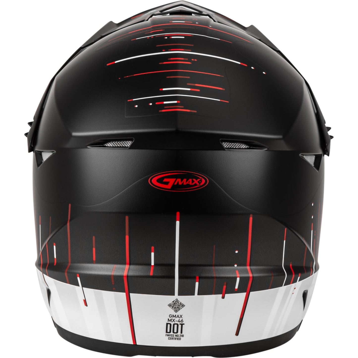 GMax MX-46 Frequency Off-Road Helmet - Matte Black/White - XS [MPN: D3463843]_1147872