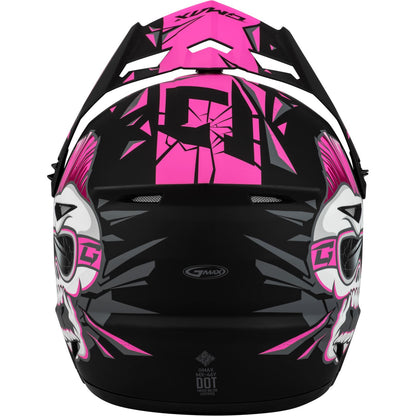 GMax Youth MX-46Y Unstable - Helmet - Matte Black/Pink_1311869