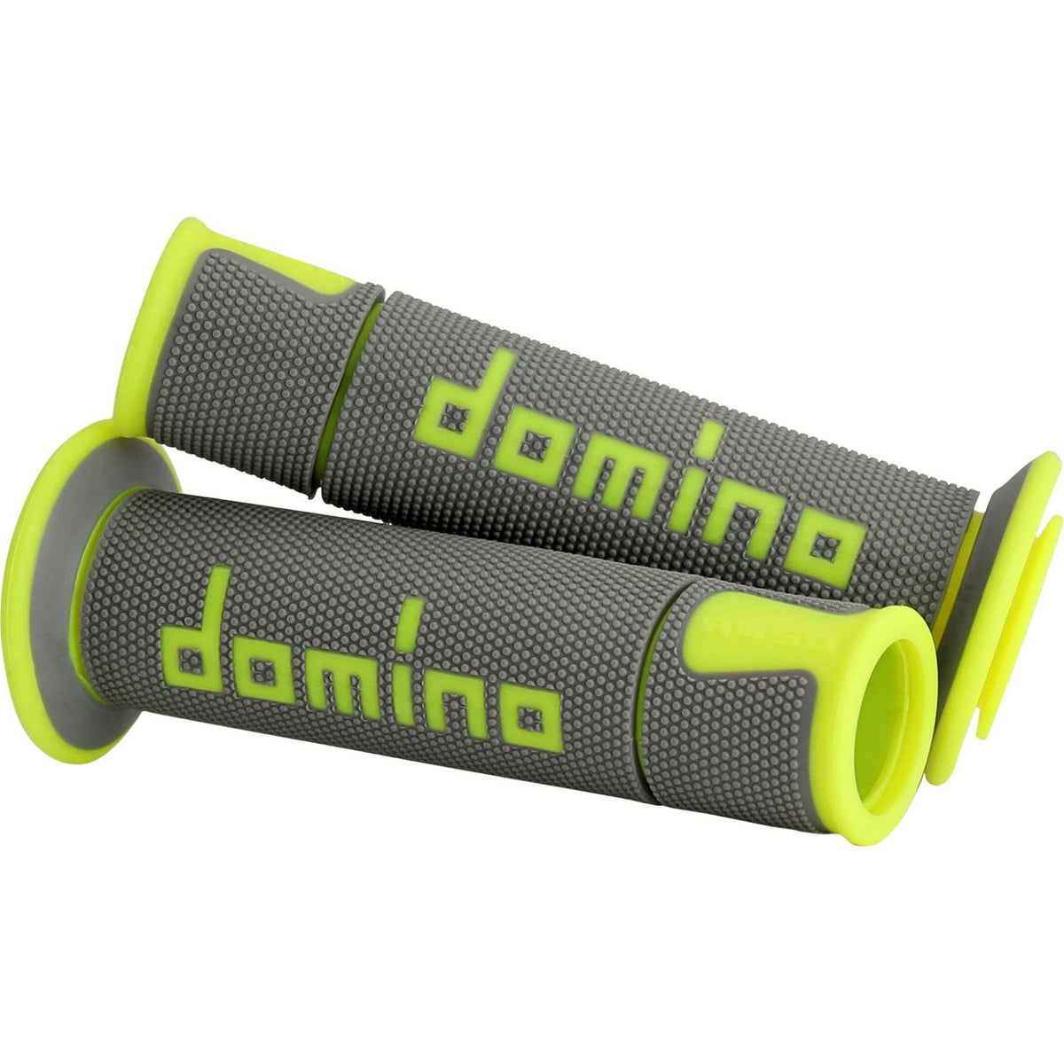 G2 Ergonomics Grips - Domino - A450 - Gray/Fluorescent Yellow [MPN: A45041C5052]_1148040