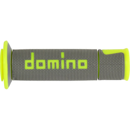 G2 Ergonomics Grips - Domino - A450 - Gray/Fluorescent Yellow [MPN: A45041C5052]_1148041