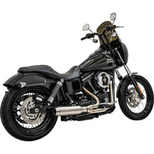 Bassani Manufacturing 2-into-1 Ripper Exhaust System with Super Bike Muffler - Stainless Steel [MPN: 1D7SS]_1148135