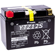 Yuasa Battery YTZ12S Sealed Factory Activated YUAM7212A_501556